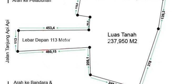 SUMATERA SELATAN, PALEMBANG, Tanjung API API, TANAH DAN PABRIK 1