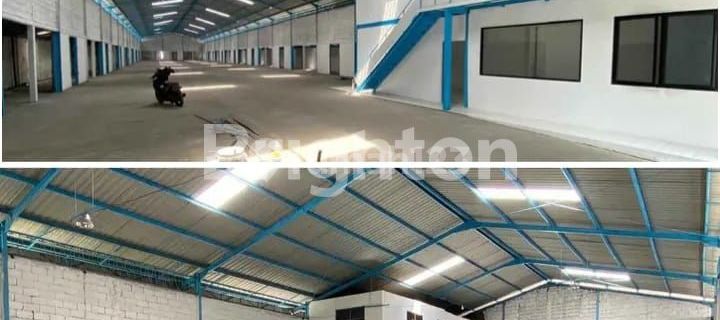 GUDANG DIJUAL/DISEWAKAN KAWASAN INDUSTRI CANDI 1