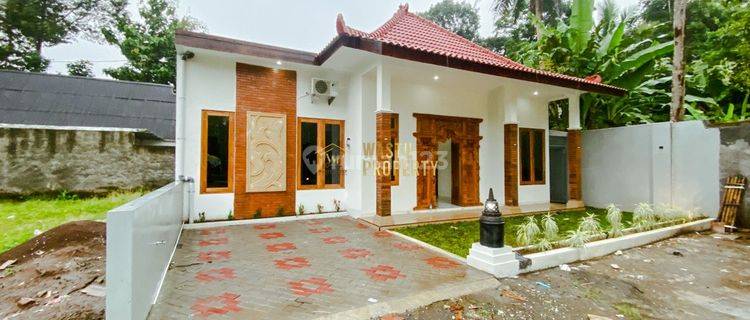 Rumah Murah Etnik Style di Cluster Dekat Jl Raya Borobudur 1
