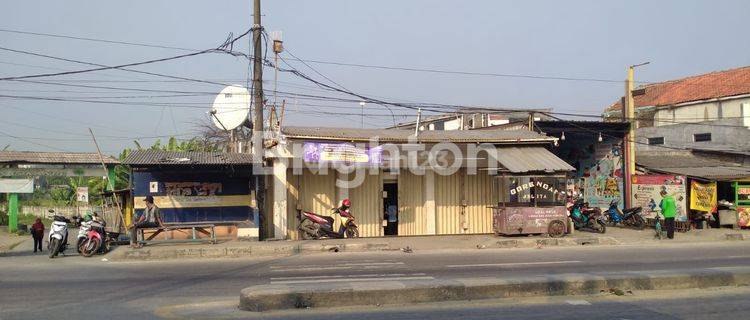 Tanah Dan Bangunan Toko Ex Indomaret Jalan Raya Serang Cikande 1