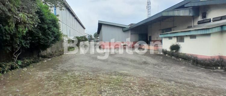 BANGUNAN EX PABRIK LUAS 1 ,1 HEKTARE SANGAT LUAS 1