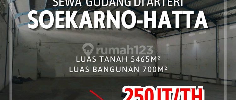 Gudang Siap Pakai Di Arteri Soekarno Hatta, Pedurungan, Semarang Timur 1