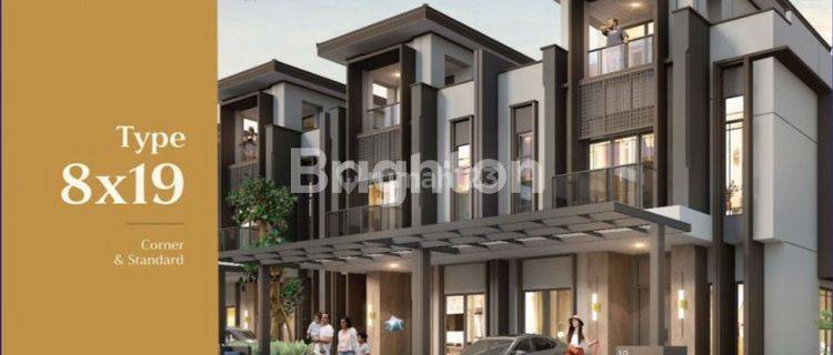 Rumah Grand Pasadena Village Type 8x19, 3 Lantai. 1