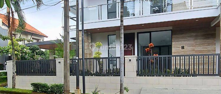  Dijual Rumah Baru Luas Taman Cantik Siap Huni Lingkungan Tenang Jl Rajawali Bintaro Jaya 9