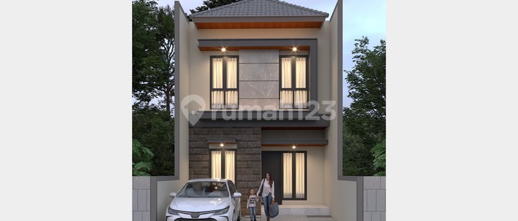 Affordable New House in Puncak Permai, Surabaya 1