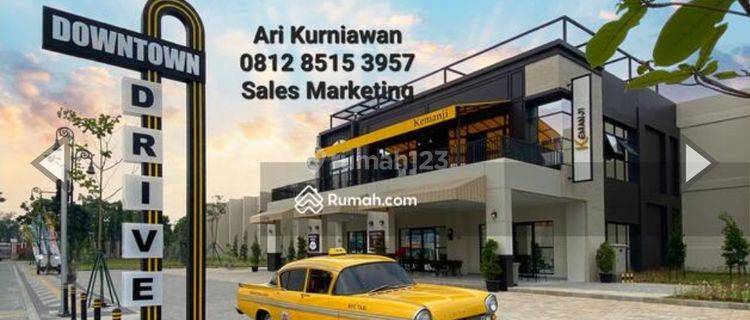 Downtown Drive Ruko Primary Dari Developer Summarecon Ready Stok & Free Ppn 1