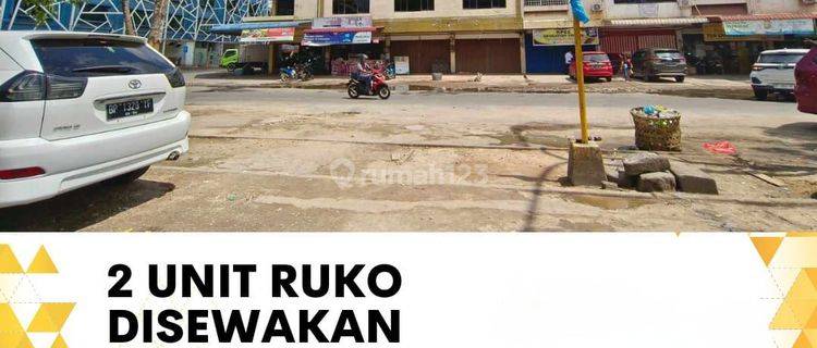 Disewakan ruko 3lt 2 unit gandeng Newtown Batam 1