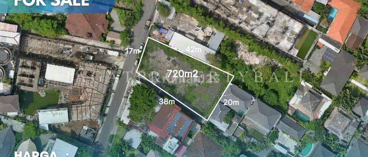 Dijual Tanah 720m² Canggu 1