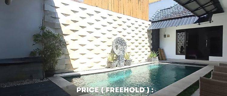 Dijual Villa Taman Jimbaran Bali di Jimbaran, Jimbaran Rumah Bagus Furnished SHM - Sertifikat Hak Milik 1