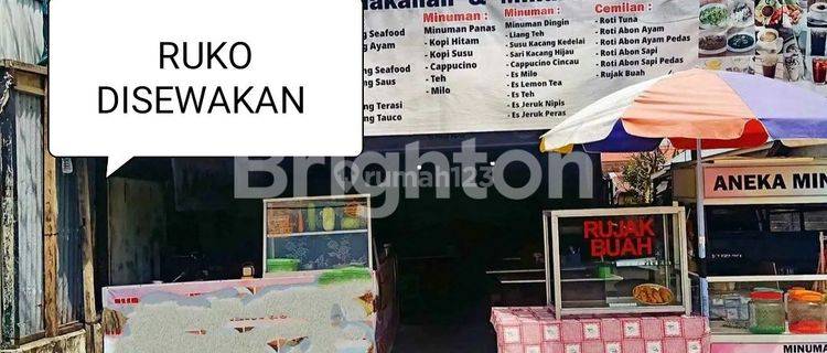 RUKO 2LT PINGGIR JALAN RAYA SERDAM.  COCOK UNTUK USAHA 1