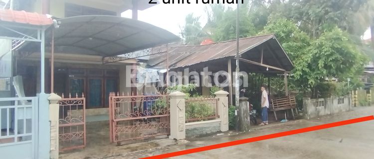 TANAH DENGAN 2 UNIT RUMAH CENDANA PONTIANAK KOTA 1