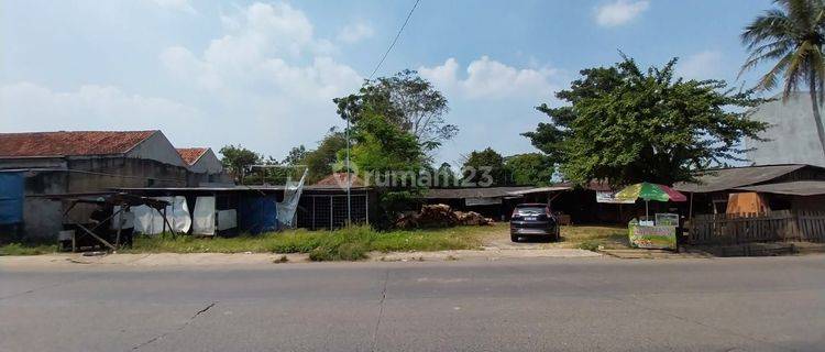 Dijual Tanah Jalan Raya Cisoka Murah Akses Tepi Jalan Raya Utama 1