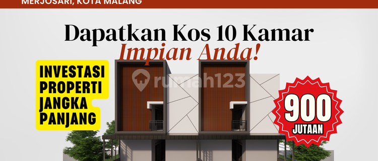 Sell 10-Room Boarding House in Malang City with Passive Income Guarantee 1