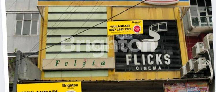 Jual Indomaret dan Flicks Cinema 3 lantai 1