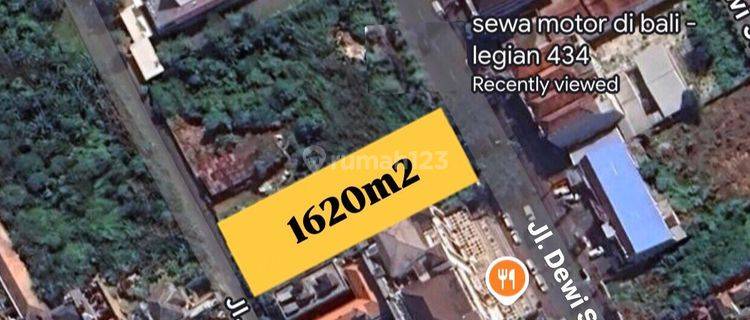 Dijual Tanah 16.2 Are Di Jalan Utama Dewi Sri Jl 1
