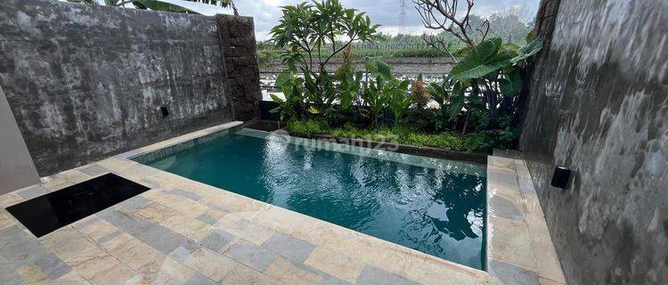 Dijual Villa Furnish Private Pool View Sawah Di Ubud Cn 1