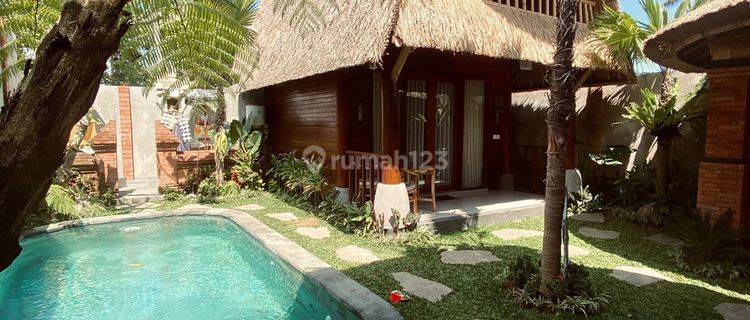 Dijual Villa Private Pool Ada Tempat Yoga Dekat Ubud Cn 1