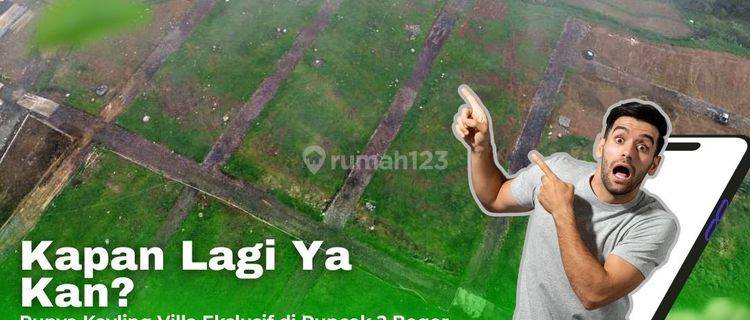 Tanah Surat Shm Pecah Perunit Berada Di Kawasan Wisata Puncak 2 1