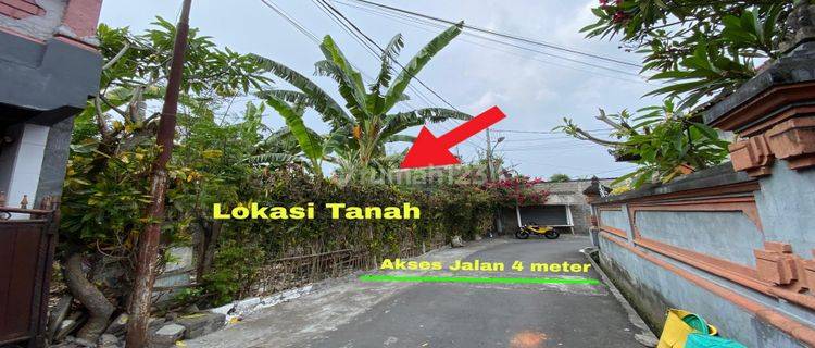 Land in Sanur Kesiman Kertalangu Near Diatmika School 1