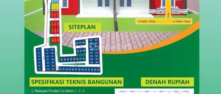 di Rumah Subsidi Royal Mutiara 2, Sei Mencirim, Medan 1