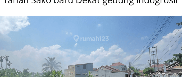 Dijual Tanah Sako Baru Dekat Gedung Indogrosir 1