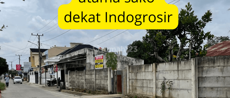 Tanah Kavling Ruko Pinggir Jalan Dekat Indogrosir 1