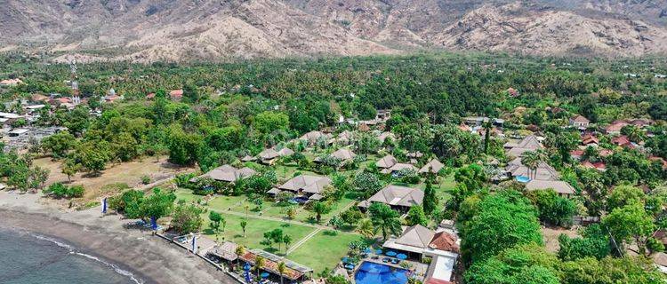 Dijual : Pemuteran, Buleleng Luxury Beach Front Resort With Mountain & Beach View  1