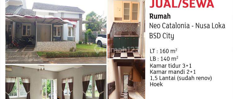 Rumah Bagus BSD Nusaloka, Jawa Barat 1