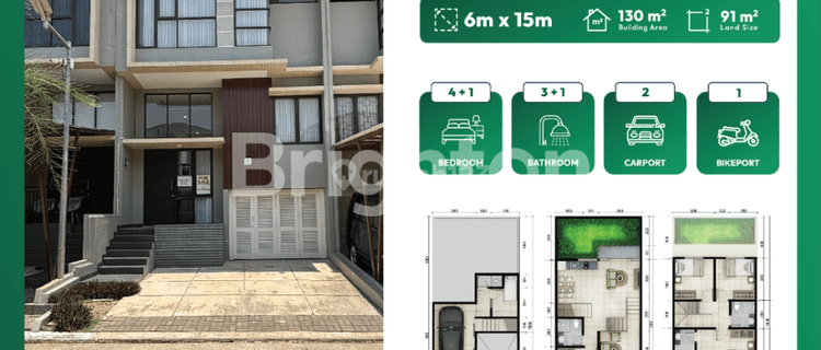  -EMERALD TERRACE JATIASIH- JUAL HABIS SISA STOCK TYPE JADE (8 UNITS ONLY) 1