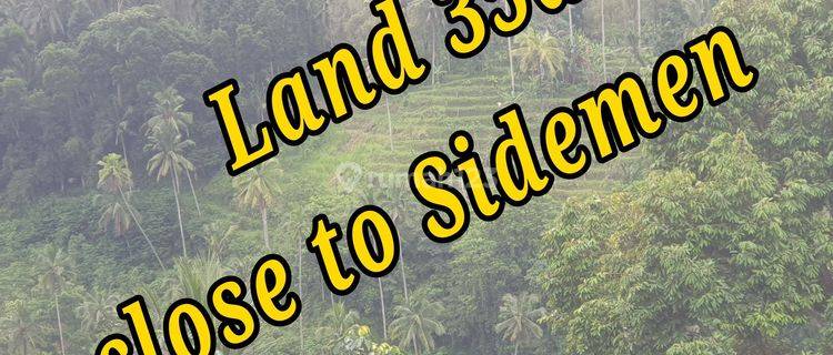 Land For Sale 

location Close To Sidemen Traditional Village Bali Tanah 35 Shm Are 1