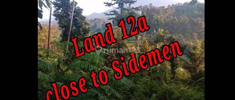 Land for Sale close to Sidemen Traditional Village Bali 1