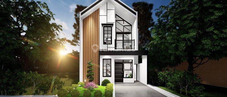 Rumah Minimalis Modern Scandinavian Type 2 Lantai Nego 1