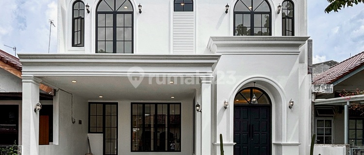 Rumah Klasik Baru 2 Lantai Ada Kamar Dibawah Bintaro Dalam Komplek 1