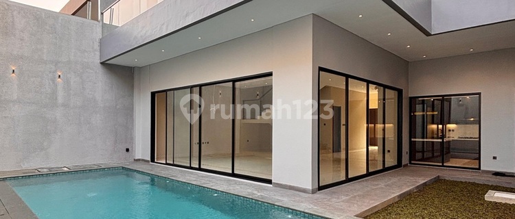 Rumah Baru Dalam Kompleks Bintaro Jalan Lebar Private Pool 1