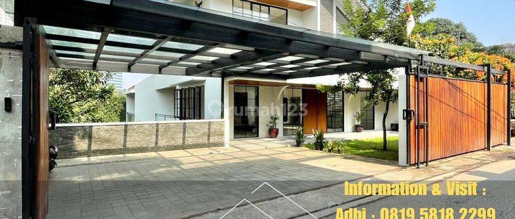 Rumah Baru Renovasi Private Lift Dekat Senayan 1