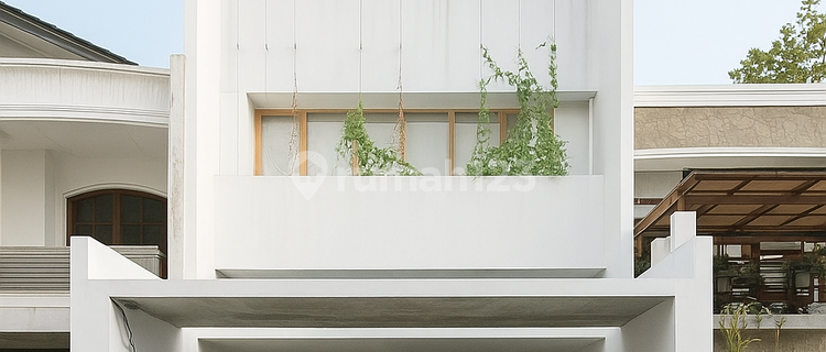 Modern Minimalist 3 Floors Plus Rooftop City View Kebayoran Baru 1