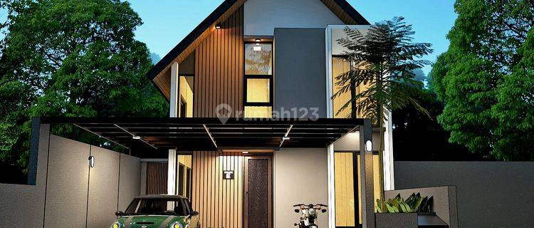 Rumah Modern Scandinavian 2 Lantai Di Sukoharjo Ngaglik Sleman 1