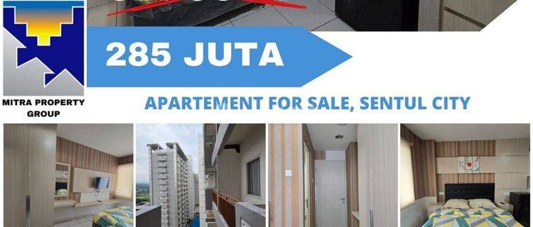 Di Jual HARGA fantastis Apartemen Eksklusif Type. Studio VIEW Pegunungan Apartemen Sentul Tower Bagus Furnished 1