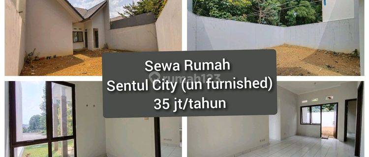 Rumah Sewa Per Tahun 35 Jt /tahun.di Kawasan Sentul City Rumah Unfurnished Kontrakan Bagus 1