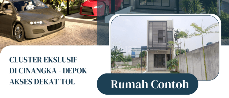 Miliki Rumah 2 Lantai Type 107 80 di Depok Dekat Ciputat Kpr SHM 1