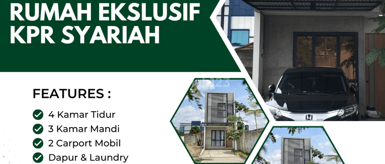 Dijual Rumah 2 Lantai di Depok Dekat Terminal Pondok Cabe Kprs 1