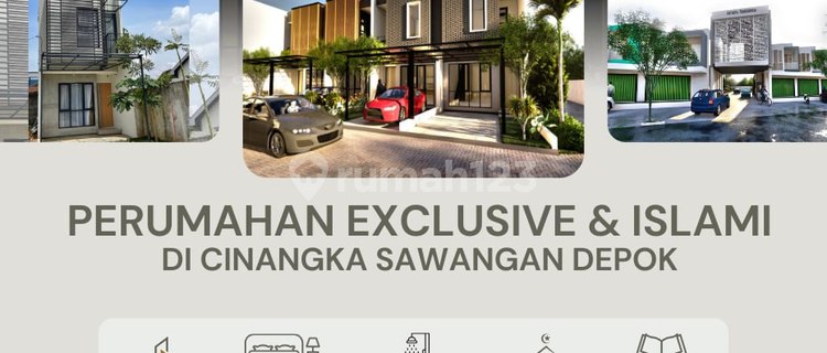 Dapatkan Hunian di Cluster Muslim 2 Lantai Dekat Tol Pamulang 1