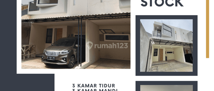 Dijual Murah Rumah 2 Lantai Ready Stock Siap Huni di Cinangka  1