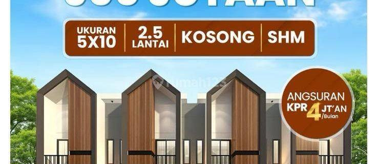 Rumah Baru 2 Lantai Shm Timur & Barat Lokasi Dekat Cemara Asri 1