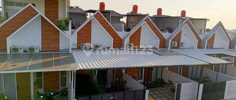Rumah Rooftop Akses Mobil SHM dkat Stasiun & TOL Bintara 1