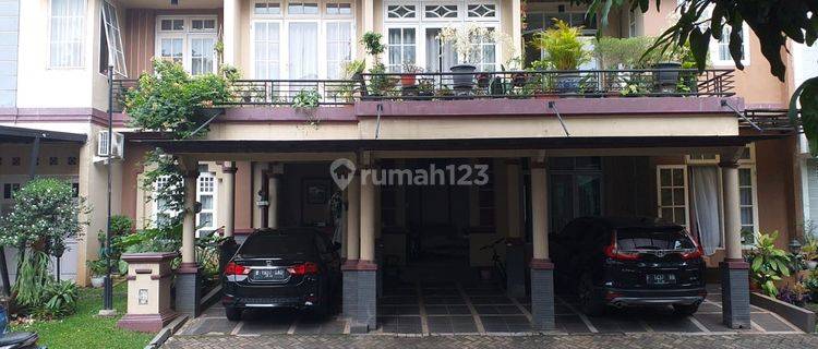 WTS RUMAH LEGENDA WISATA CIBUBUR SEMI FURNISH SUPER LEGA 4+1 KAMAR TIDUR 1