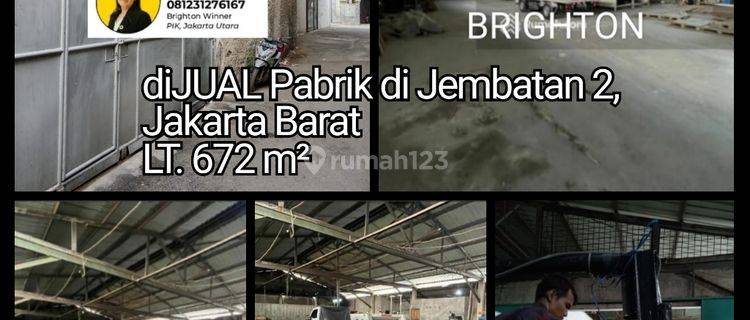 Pabrik Di Jembatan Dua, Bebas Banjir, Akses Truck Masuk, Jakarta Barat 1
