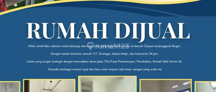 Rumah baru desain Scandinavian siap huni cash dan kpr akses mudah 1