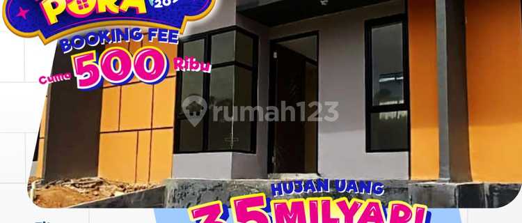 (me) Rumah Murah Cicilan Seharga Kontrakan Dekat Stasiun 1