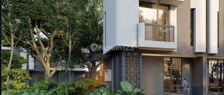 Mz Rumah 2 Lantai Design Industrial Dihapit 2 Pintu Toll 1